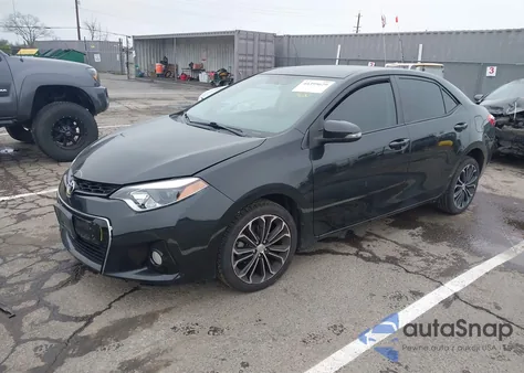 2014 Toyota Corolla S Plus z USA, uszkodzony, nr VIN 2T1BURHE6EC220516